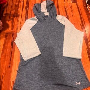 Under Armour Blue and Teal lightweight Hoodie